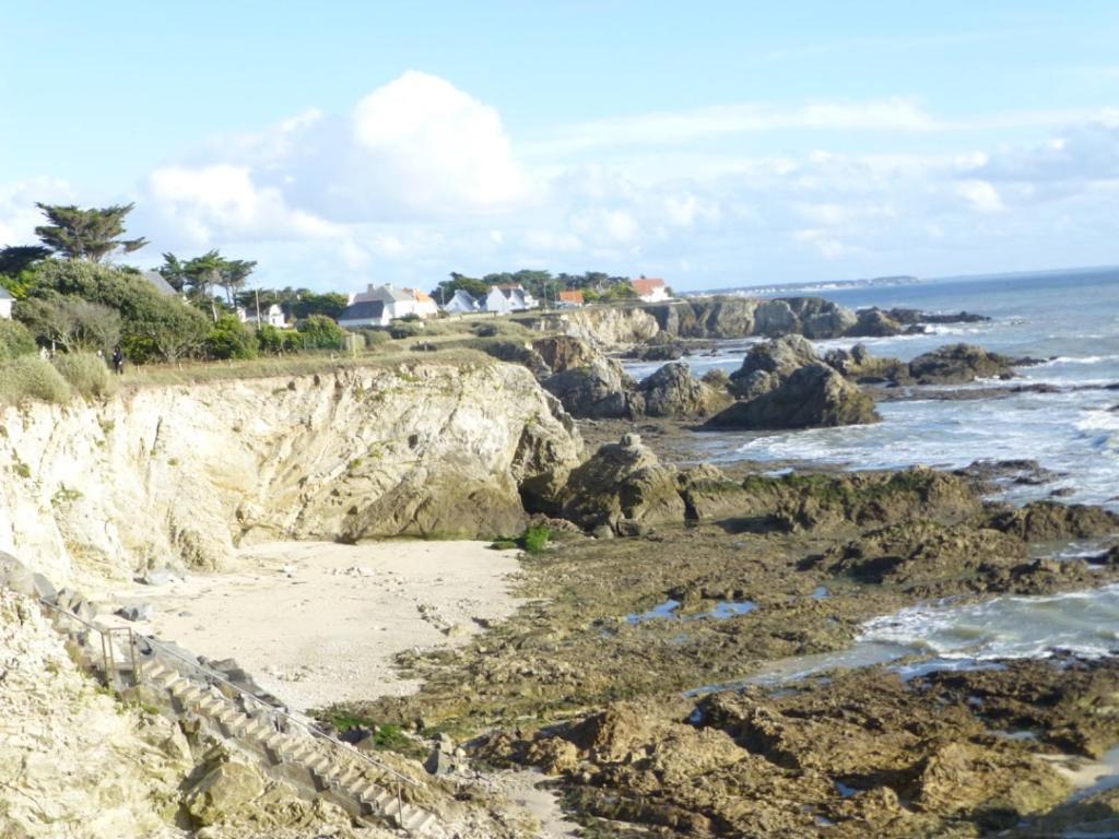 Maison Proche Plage Terrain De Tennis 勒宝利古恩 外观 照片